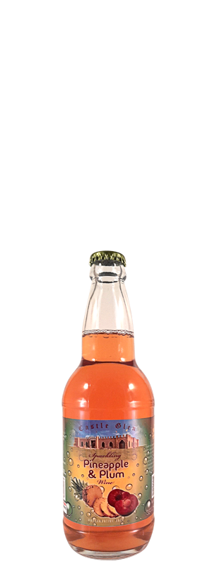 Castle Glen Sparkling Pineapple and Plum Wine 